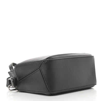 Loewe Calfskin Mini Puzzle Bag Black 4 of 11