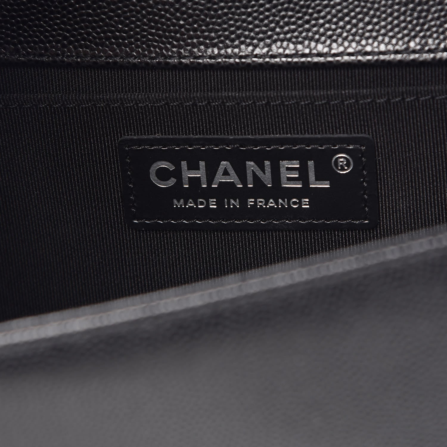 Chanel Caviar Quilted Medium Boy Flap Black 8 of 12