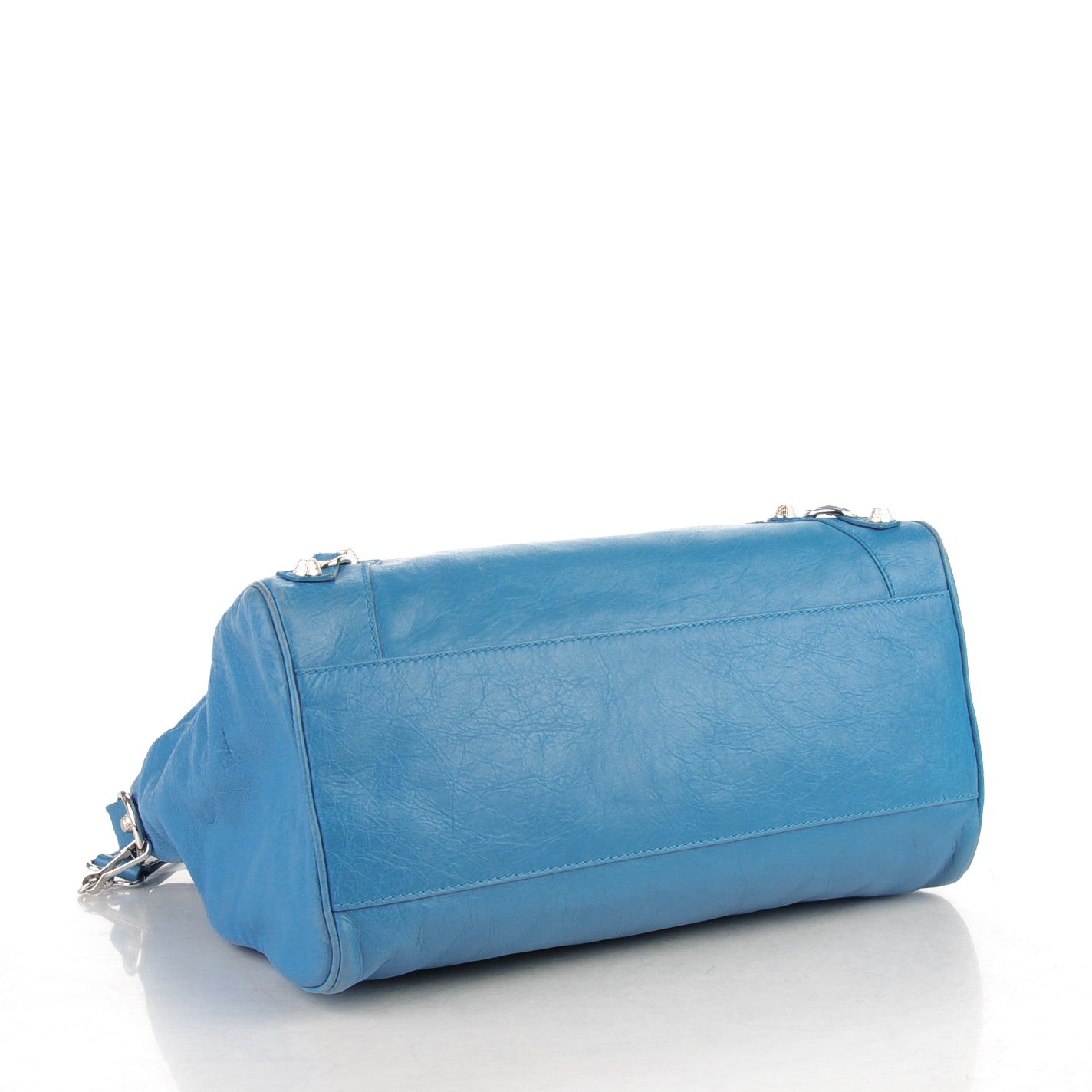 Balenciaga Agneau Giant 12 Silver Hardware Velo Bleu Indigo 4 of 9