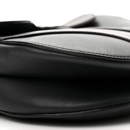Christian Dior Ultra Matte Calfskin Saddle Bag Black 8 of 11