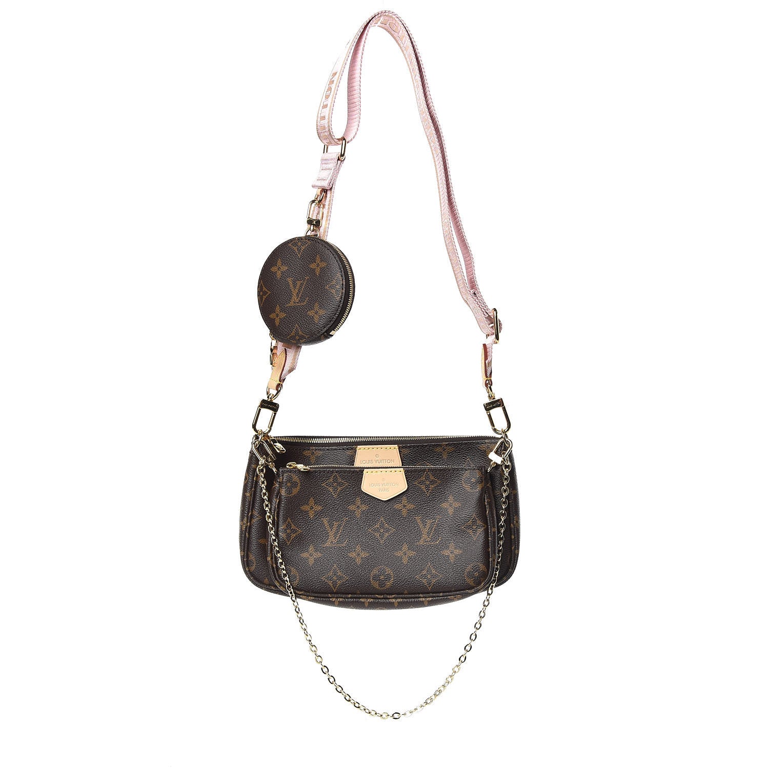 Louis Vuitton Monogram Multi Pochette Accessories Rose Clair 1 of 16