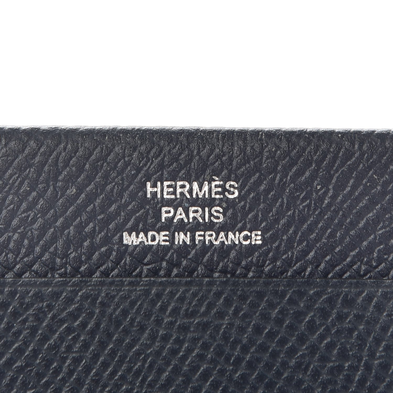 Hermes Epsom Card Holder Bleu Nuit 5 of 5