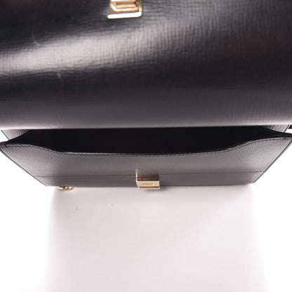 Givenchy Textured Calfskin Medium Pandora Box Crossbody Bag Black 5 of 9