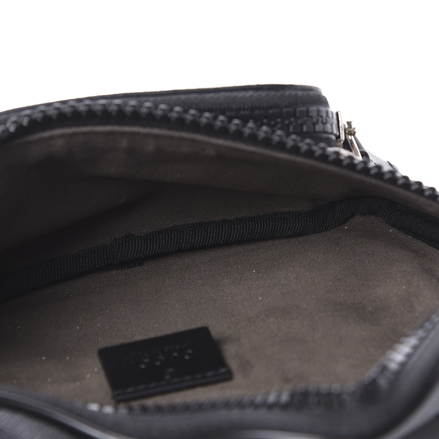 Gucci GG Supreme Monogram Belt Bag Black 5 of 10