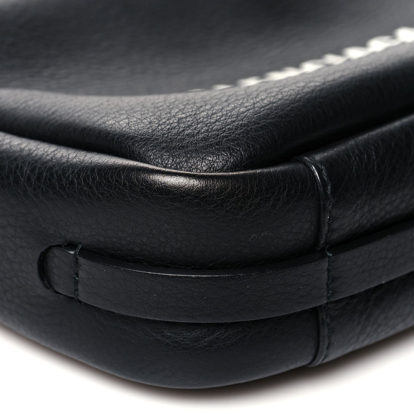 Calfskin Logo S Everyday Camera Bag Black