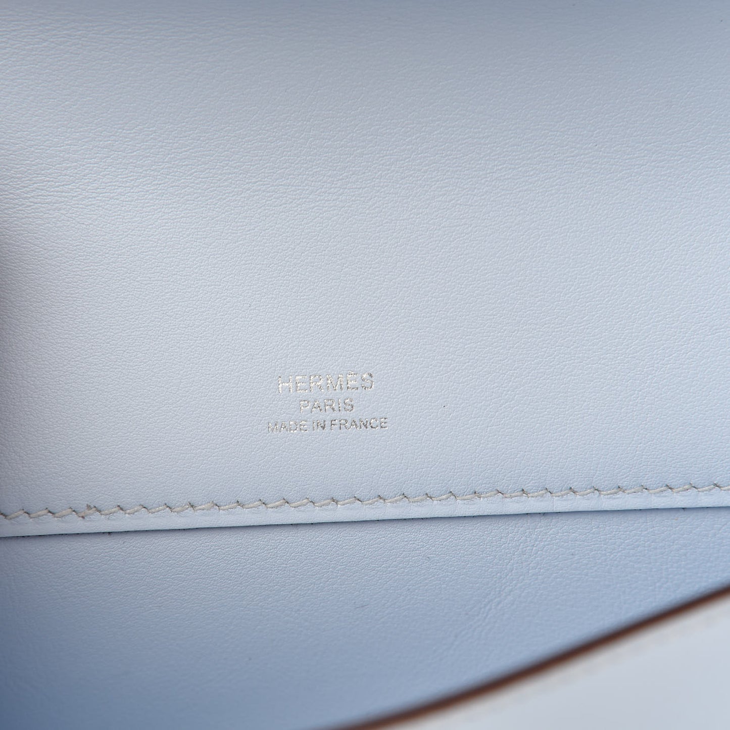 Swift Kelly Cut Clutch Pochette Bleu Brume