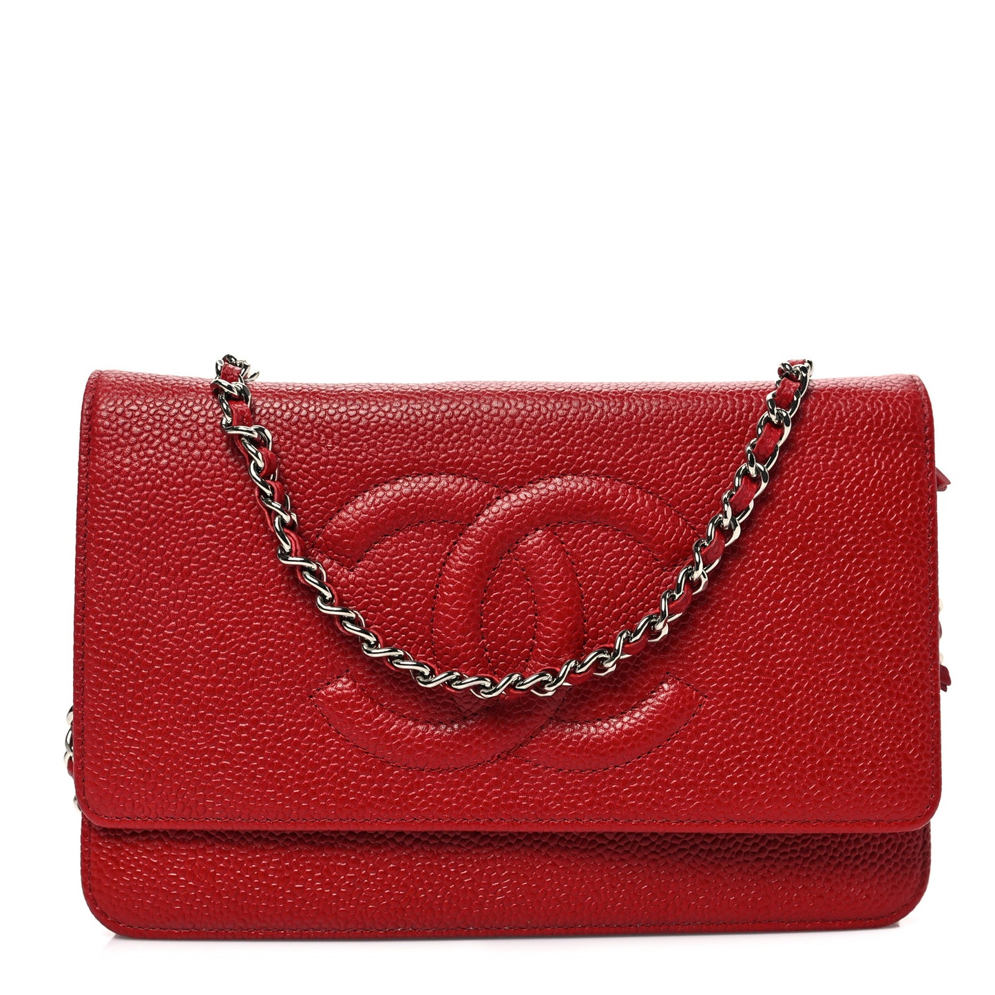 Caviar Timeless CC Wallet On Chain WOC Red