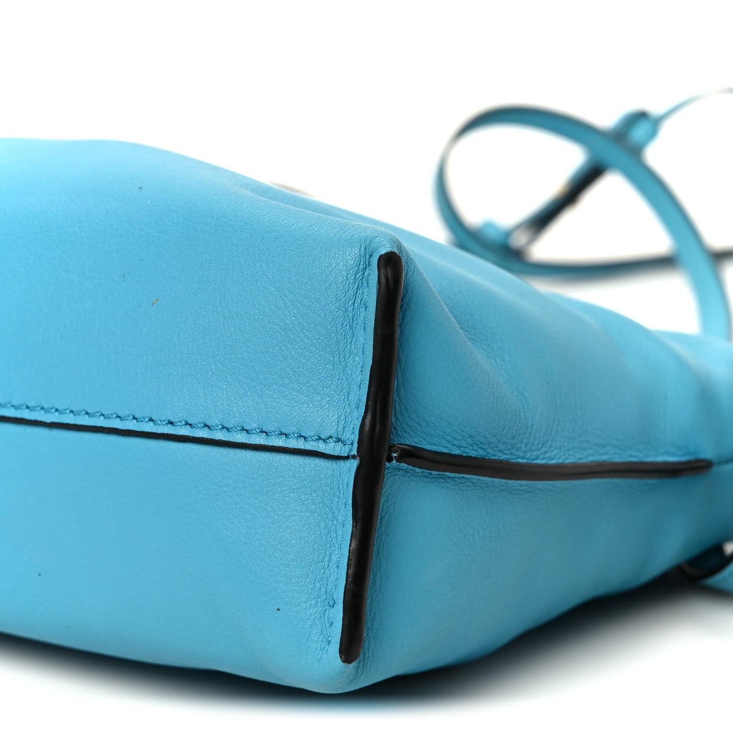 Loewe Nappa Flamenco Mini Knot Bag Turquoise 1873658 – FASHIONPHILE