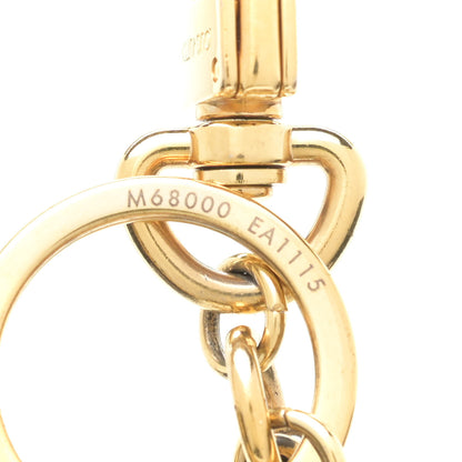 Louis Vuitton LV Circle Bag Charm Key Holder Gold 4 of 6