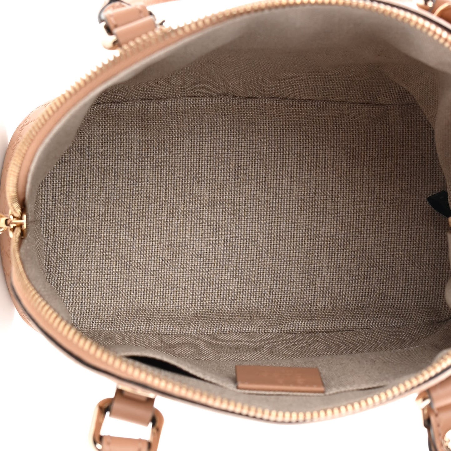 Soft Microguccissima Mini Dome Bag Camelia