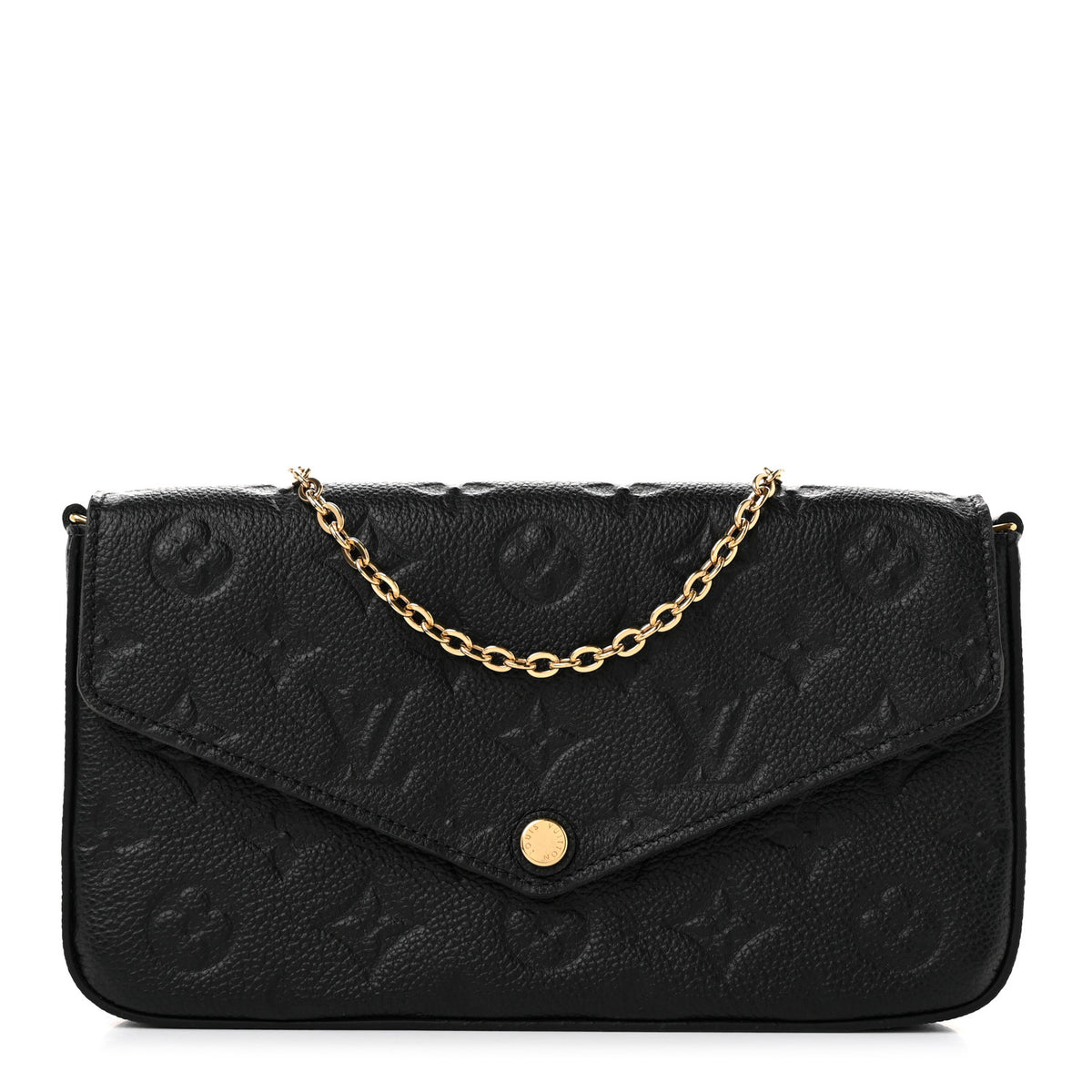 Empreinte Pochette Felicie Chain Wallet Black