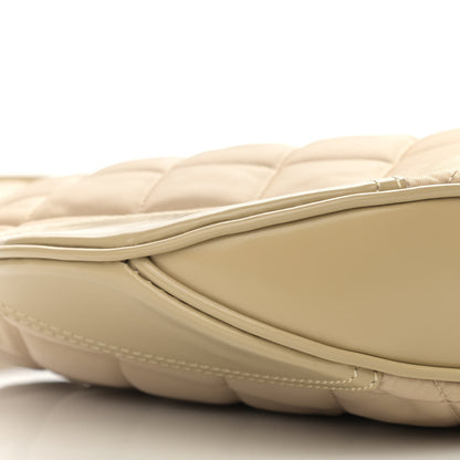 Burberry Nylon Quilted Patent Brook Hobo Beige 3 of 11