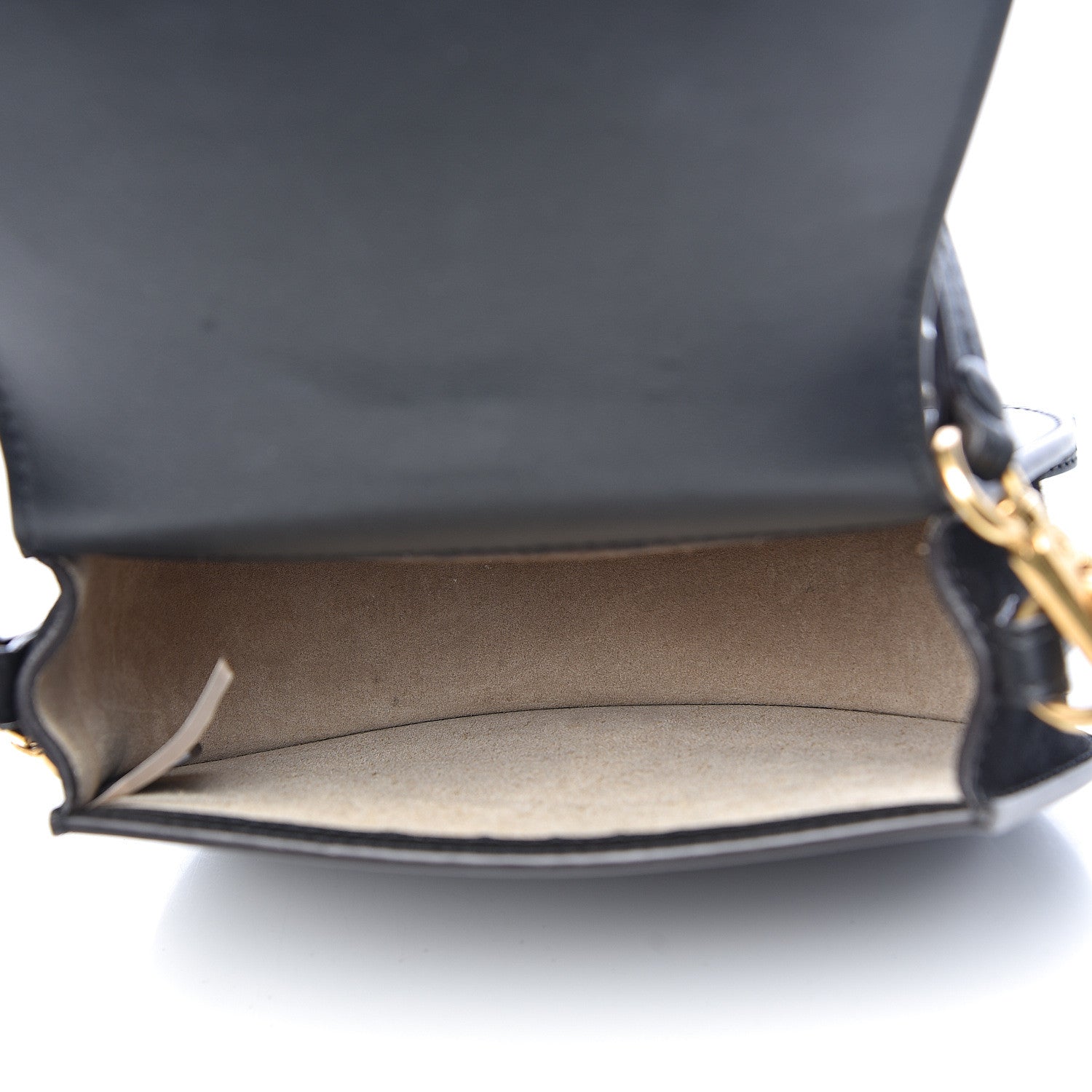Chloe Calfskin Small Nile Bracelet Bag Black 5 of 11