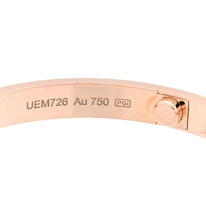 Cartier 18K Pink Gold LOVE Bracelet 19 5 of 9