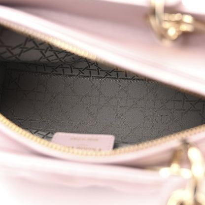 Christian Dior Lambskin Cannage Medium Lady Dior Light Pink 5 of 11
