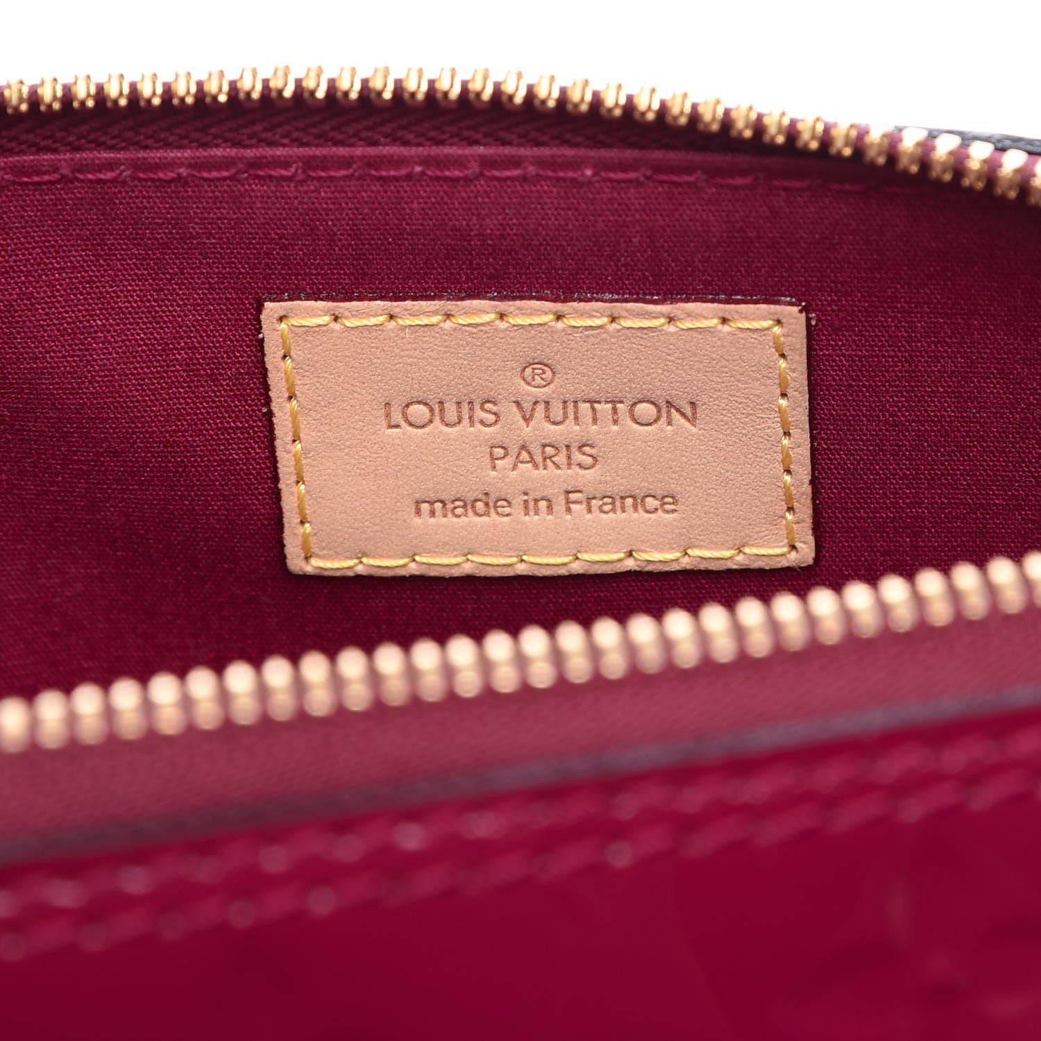 Louis Vuitton Vernis Alma BB Rose Indien 7 of 14