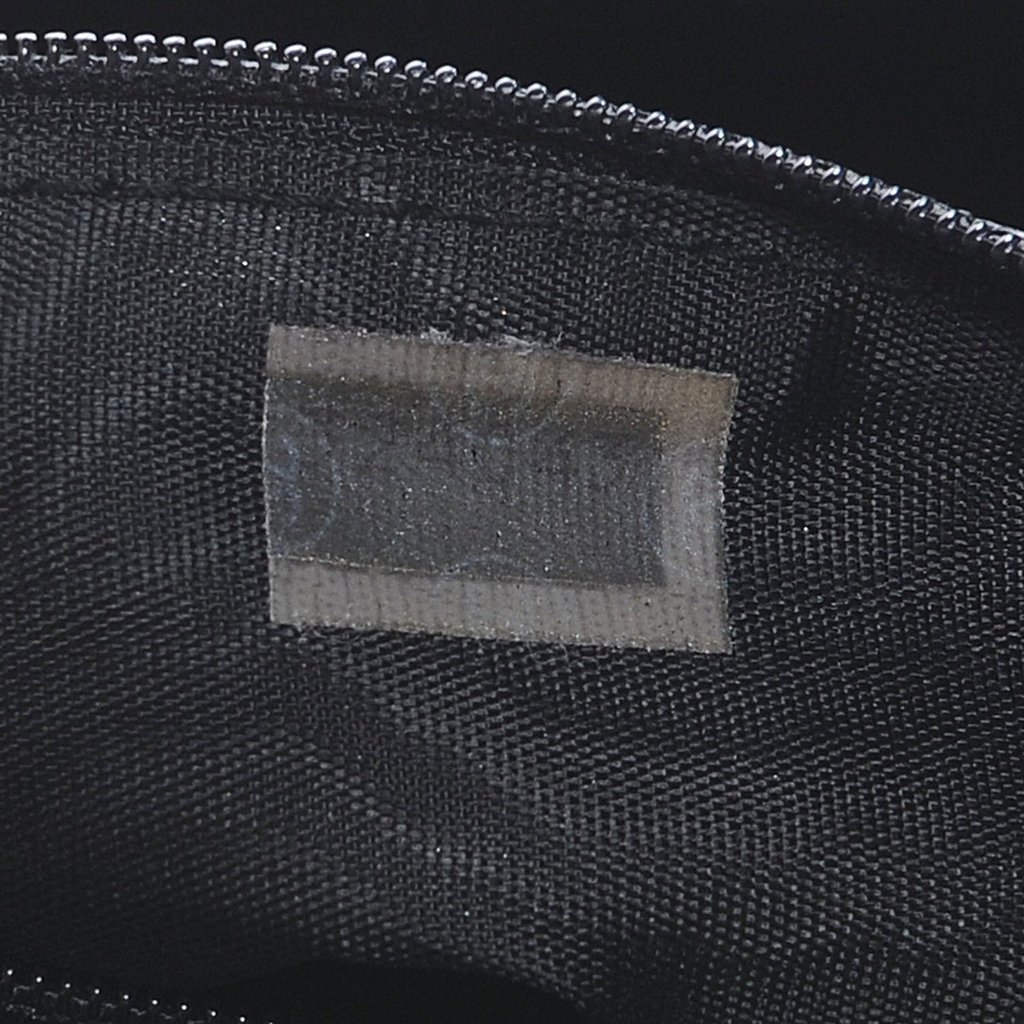 Shiny Crocodile Medium Single Flap Black