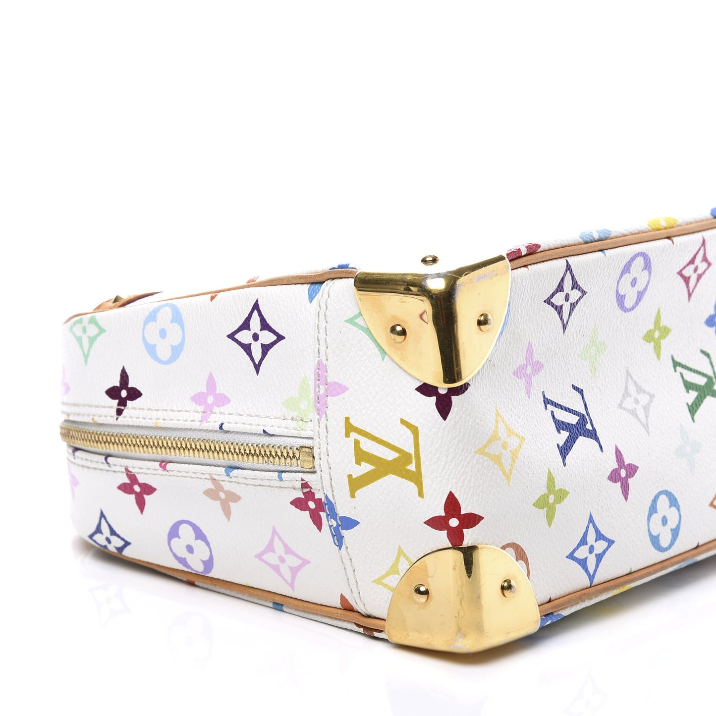 Monogram Multicolor Trouville White