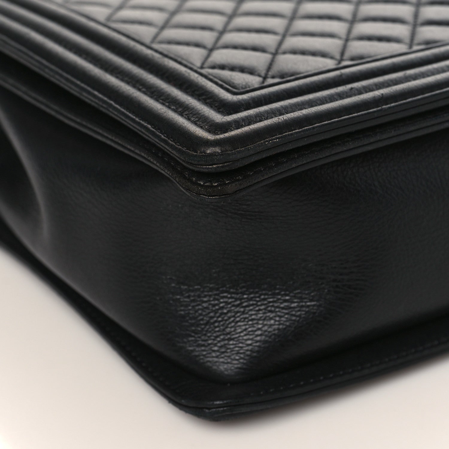 Chanel Calfskin Quilted Large Boy Flap Black 8 of 10