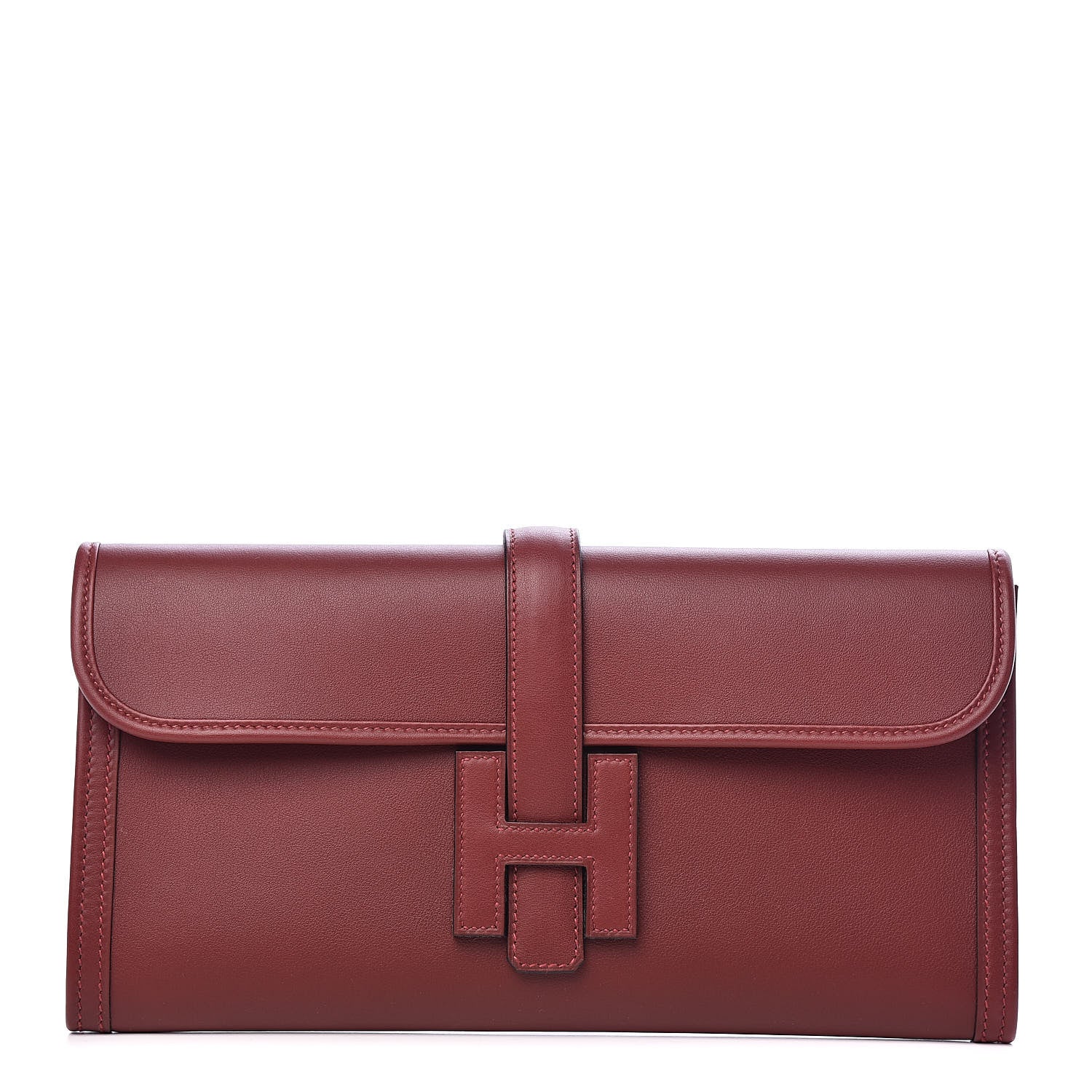 Hermes Swift Jige Elan 29 Clutch Rouge H 1 of 7