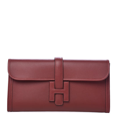 Hermes Swift Jige Elan 29 Clutch Rouge H 1 of 7