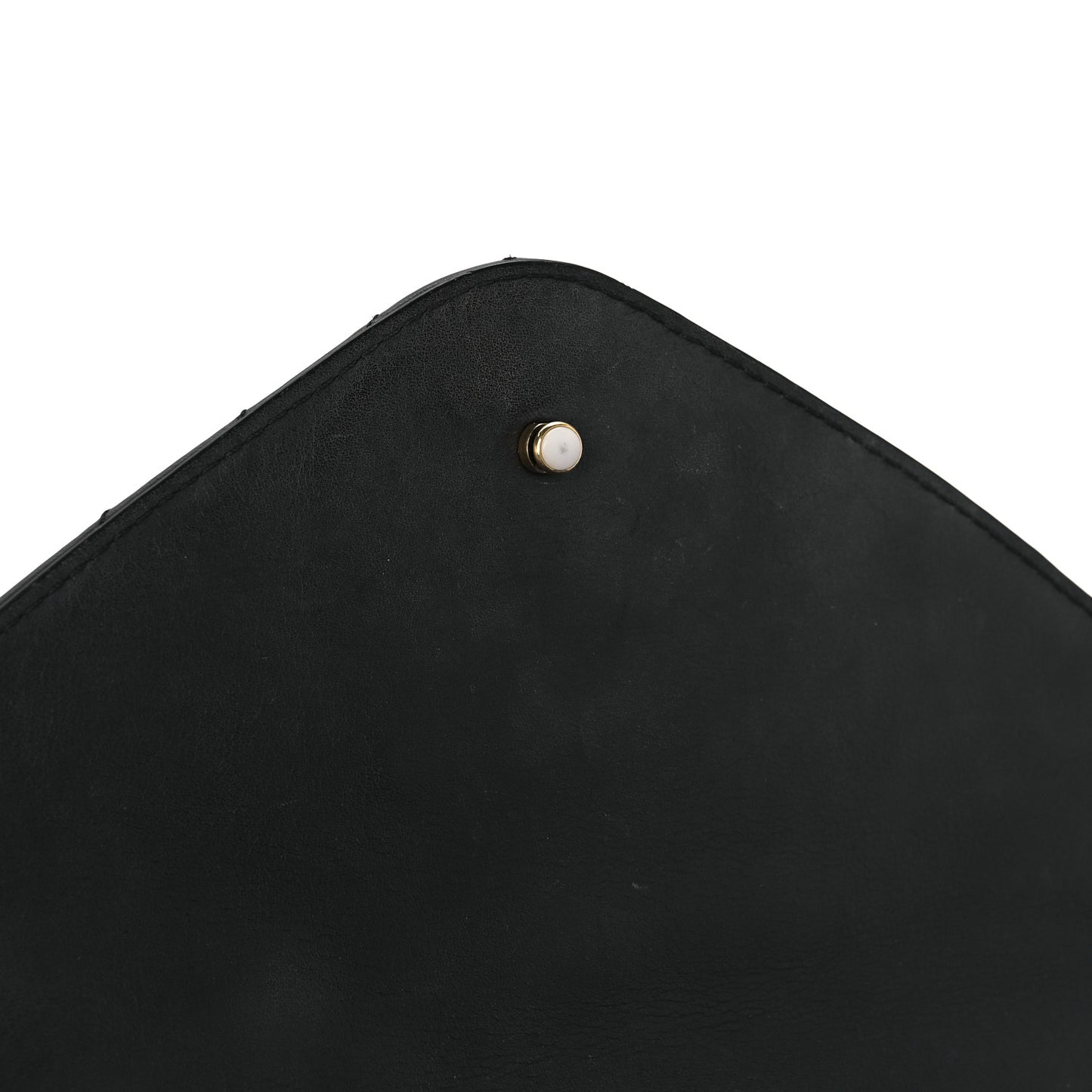Calfskin Embroidered New Wave Chain MM Black