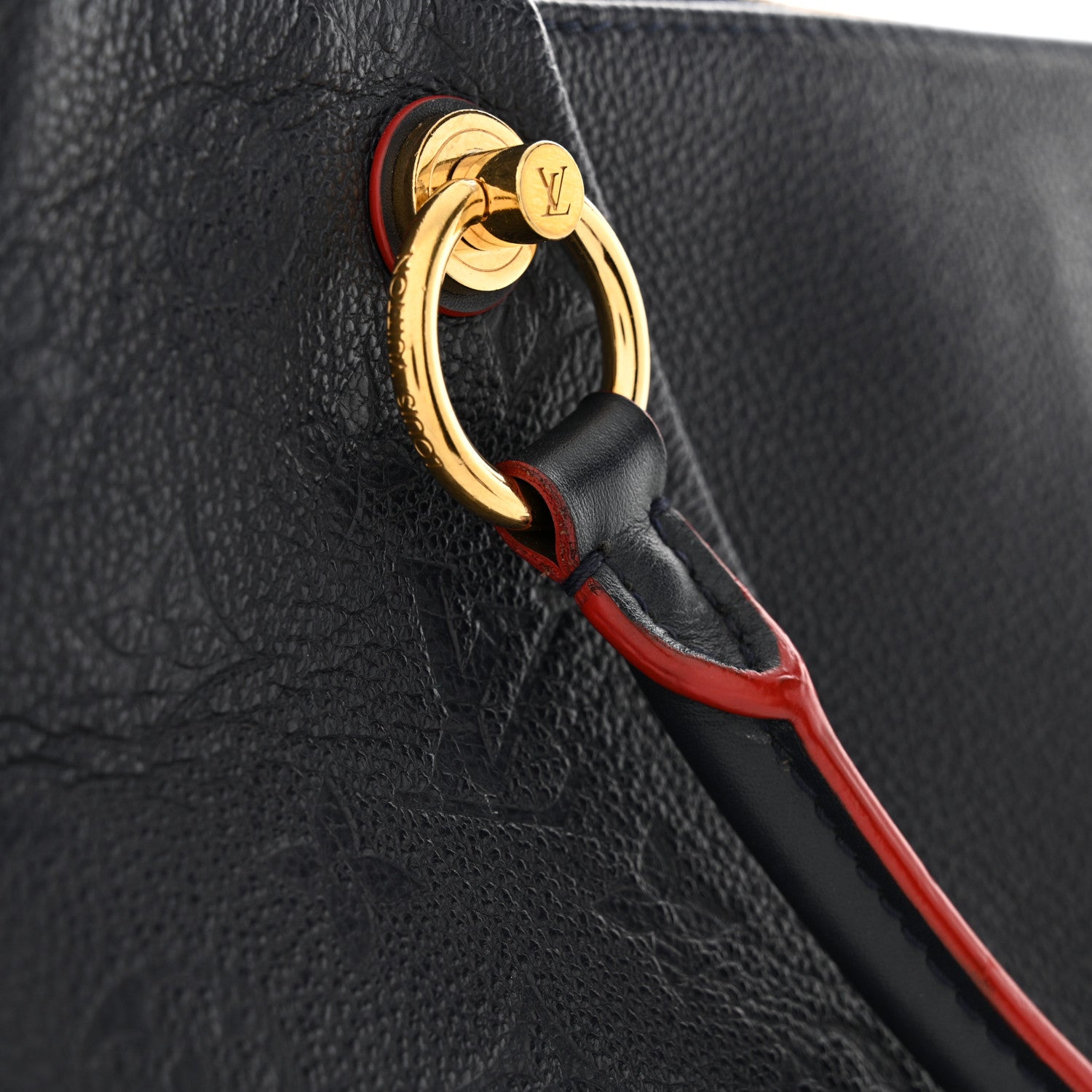 Louis Vuitton Empreinte V Tote MM Marine Rouge 13 of 15