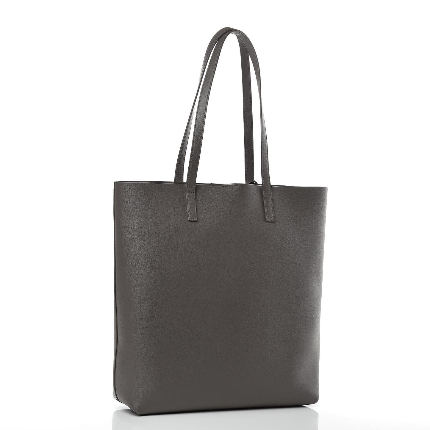 Calfskin Medium Shopping Tote Fog