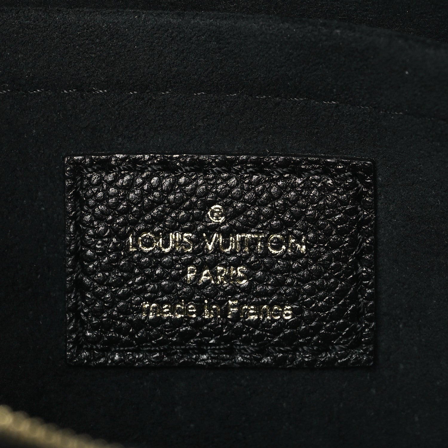 Louis Vuitton Empreinte Monogram Giant Multi Pochette Accessories Black 7 of 10