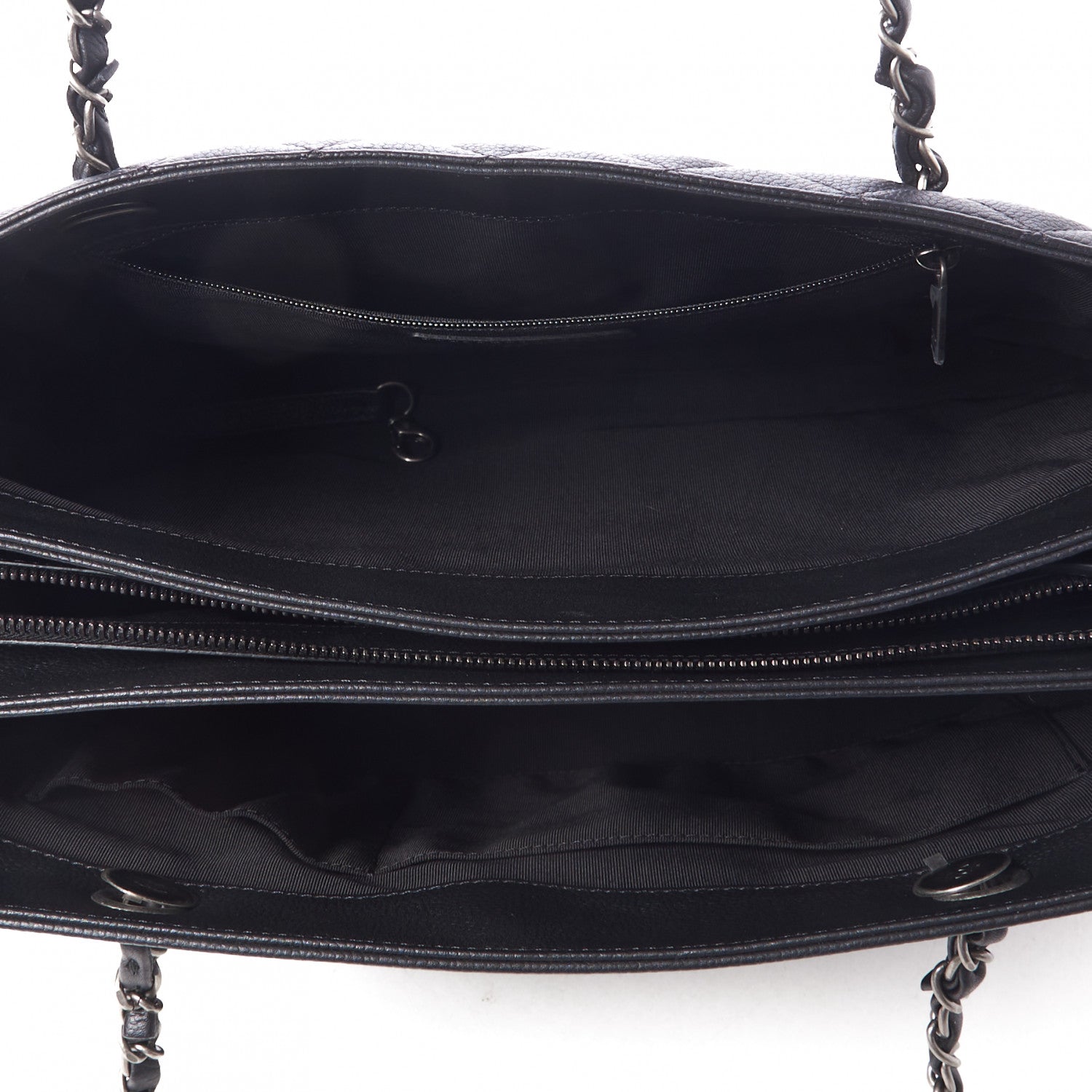 Chanel Caviar Quilted Urban Companion Shopping Tote Black 6 of 10