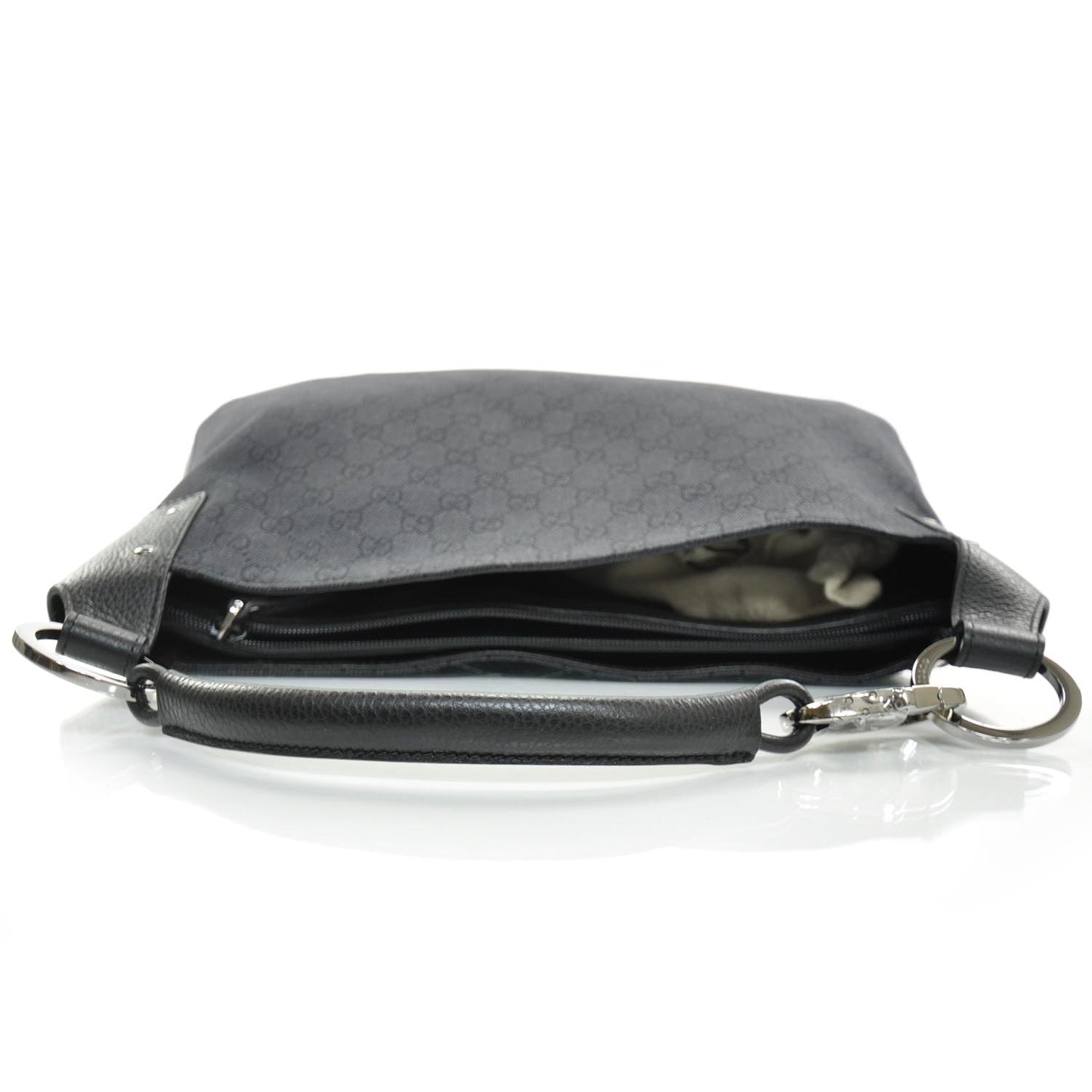Denim Monogram Hobo