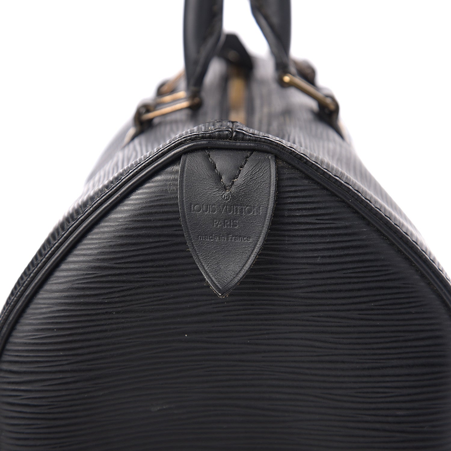 Louis Vuitton Epi Speedy 25 Black 5 of 12