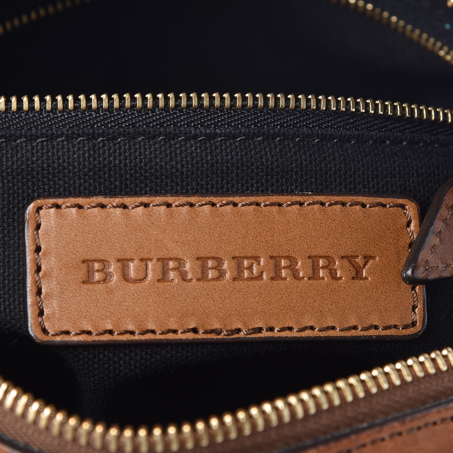 House Check Small Alchester Bowling Bag Brown