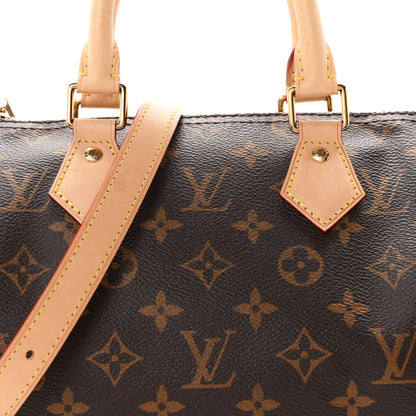Louis Vuitton Monogram Speedy Bandouliere 25 7 of 10
