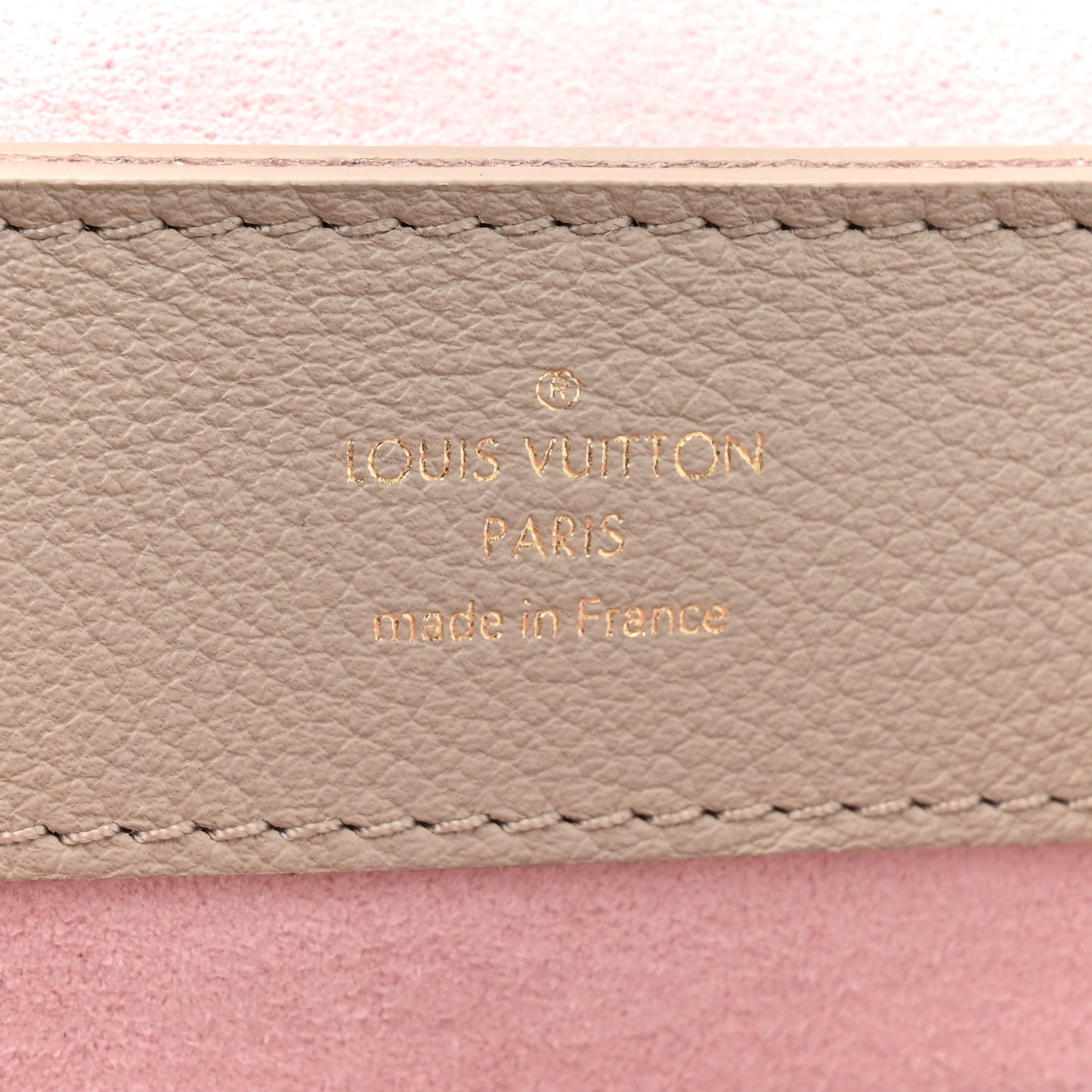 Soft Calfskin Mini Lockme Ever Greige