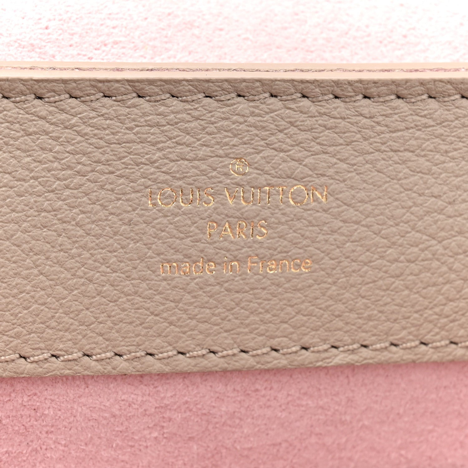 Louis Vuitton Soft Calfskin Mini Lockme Ever Greige 6 of 9