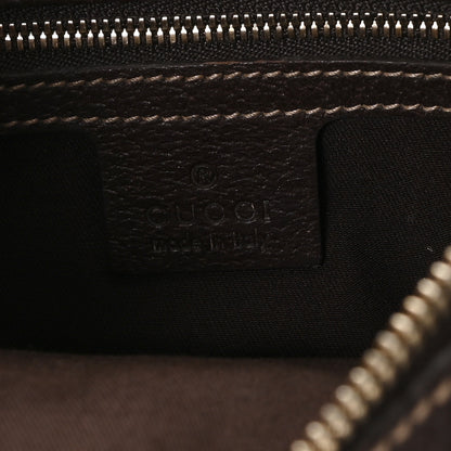 Gucci Monogram Bamboo Horsebit Amalfi Hobo Brown 6 of 11