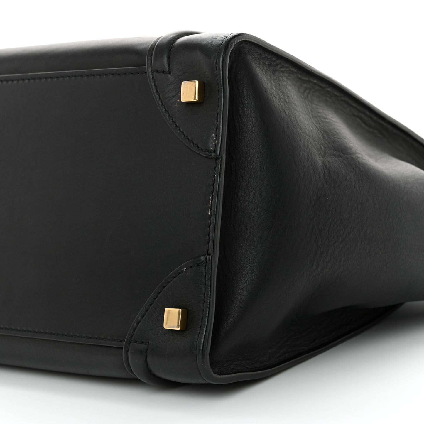 Smooth Calfskin Mini Luggage Black