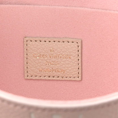 Louis Vuitton Empreinte Spring in the City Felicie Pochette Chain Wallet Pink Beige Yellow 6 of 7