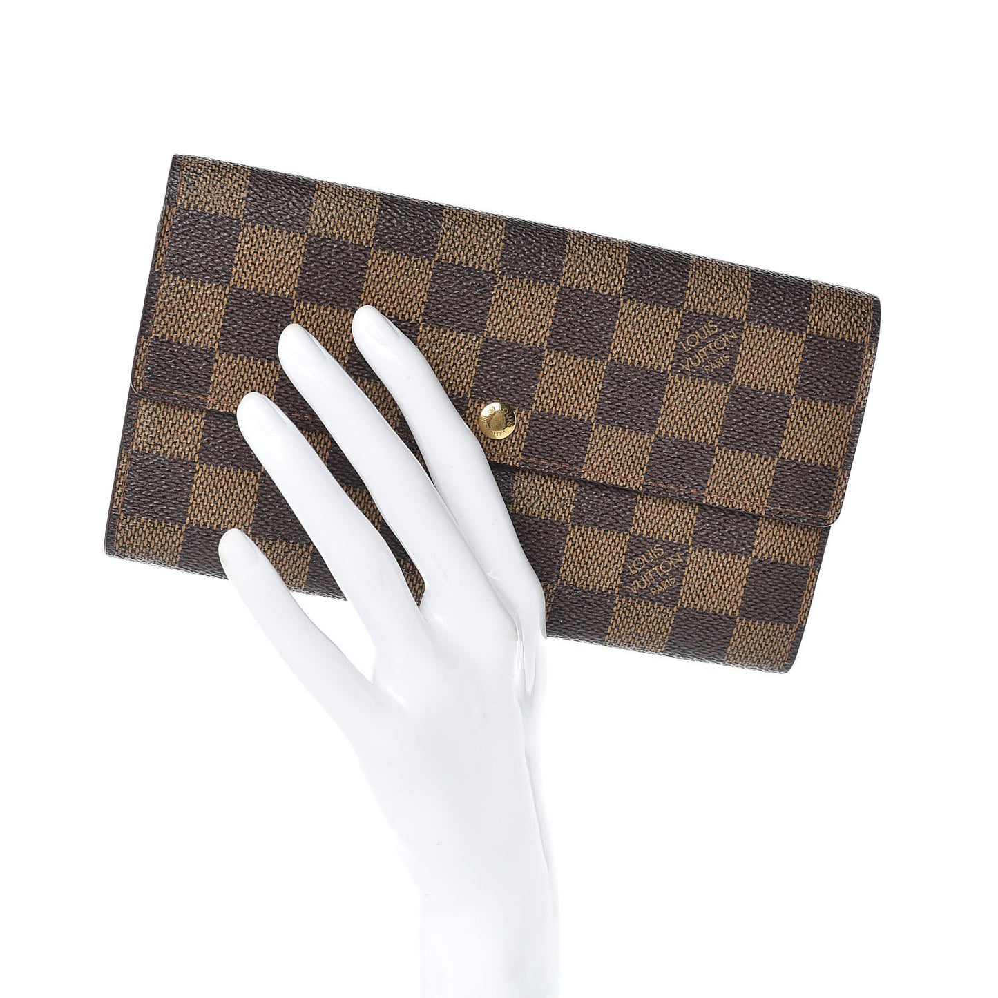 Damier Ebene Porte-Monnaie Wallet
