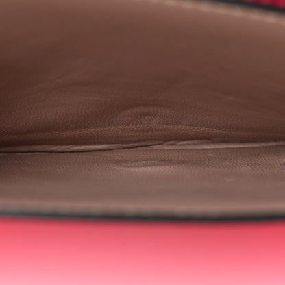 Valentino Garavani Nappa Rockstud Wristlet Clutch Fuxia Fluo 9 of 19