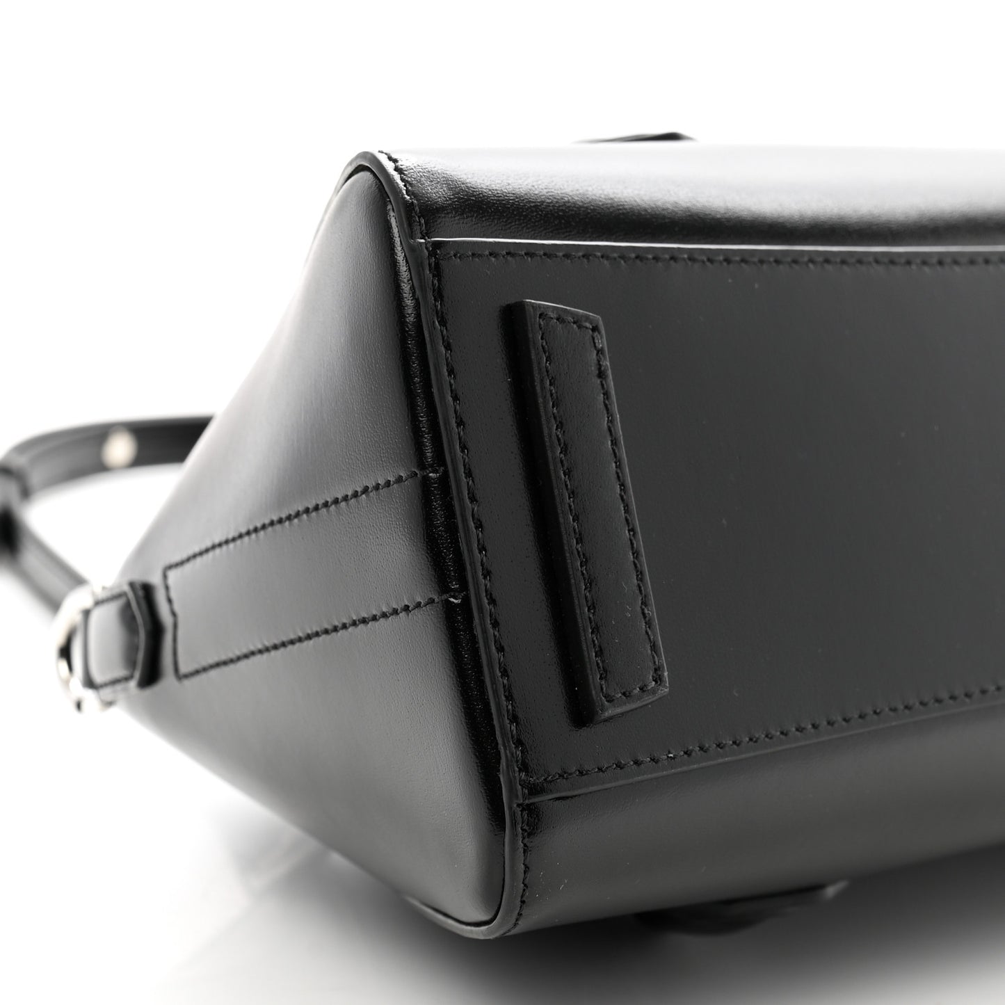 Box Calfskin Mini Antigona Stretch Black