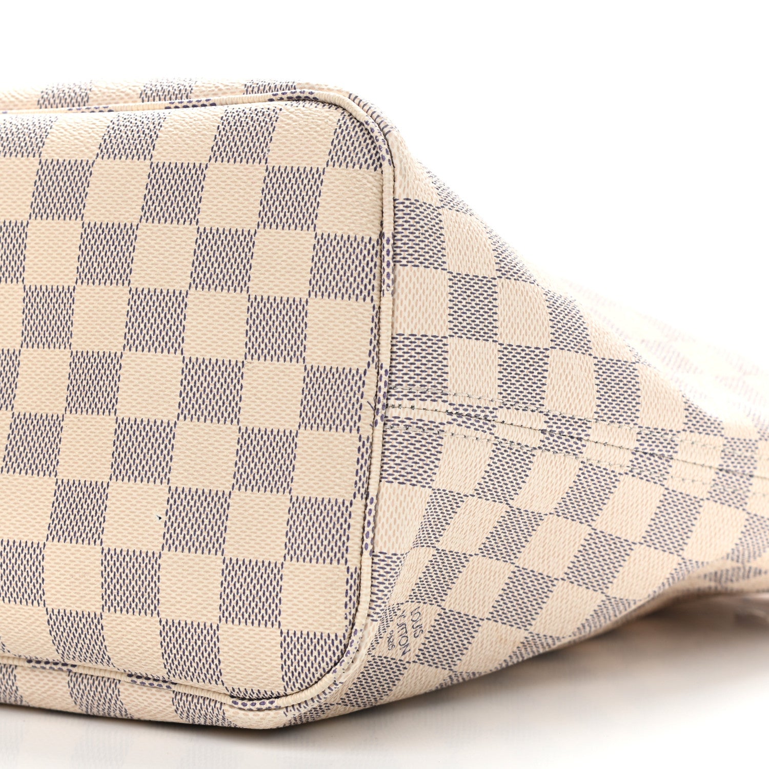 Louis Vuitton Damier Azur Neo Neverfull MM Rose Ballerine 12 of 12