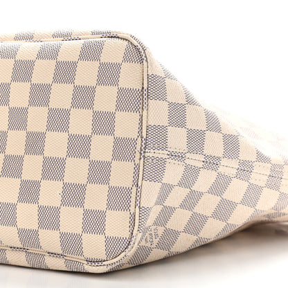 Louis Vuitton Damier Azur Neo Neverfull MM Rose Ballerine 12 of 12