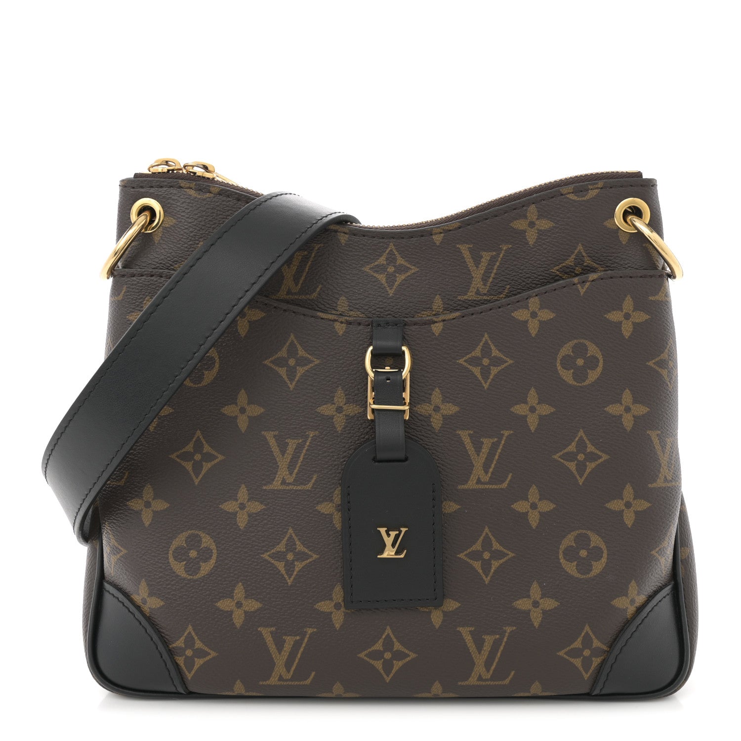 Louis Vuitton Monogram Odeon PM Black 1 of 8