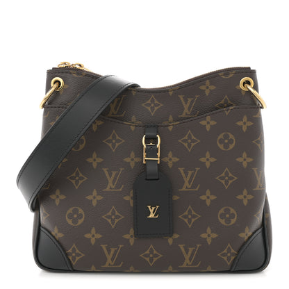 Louis Vuitton Monogram Odeon PM Black 1 of 8