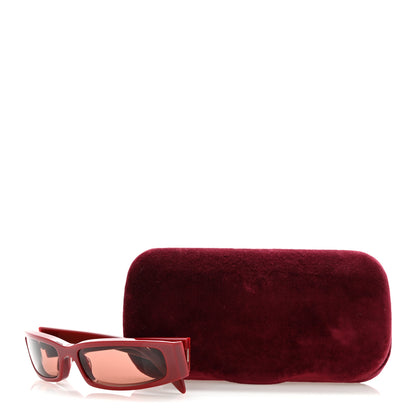 Gucci Acetate Square Sunglasses GG1778S Red 10 of 10