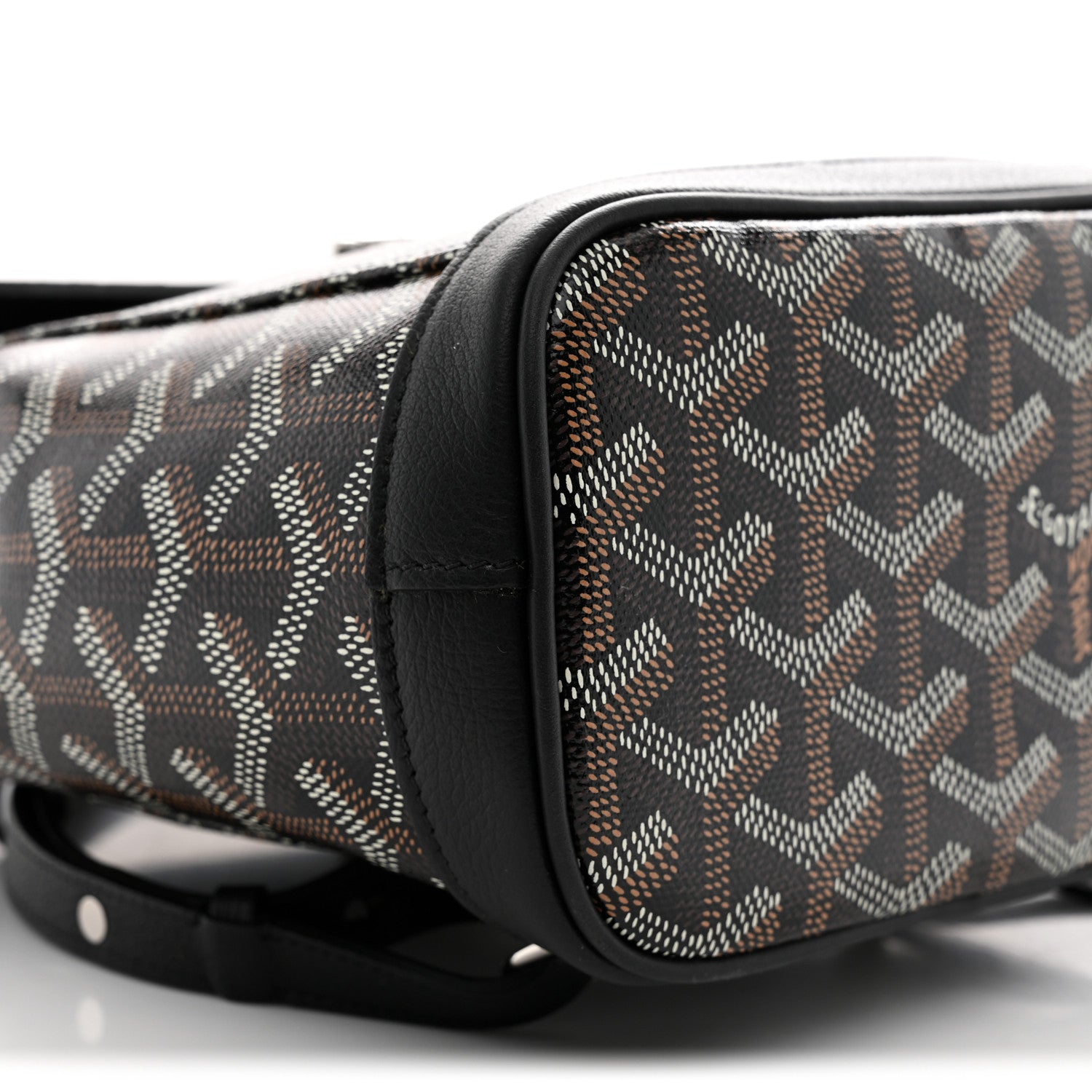 Goyard Goyardine Calfskin Mini Alpin Backpack Black 7 of 8
