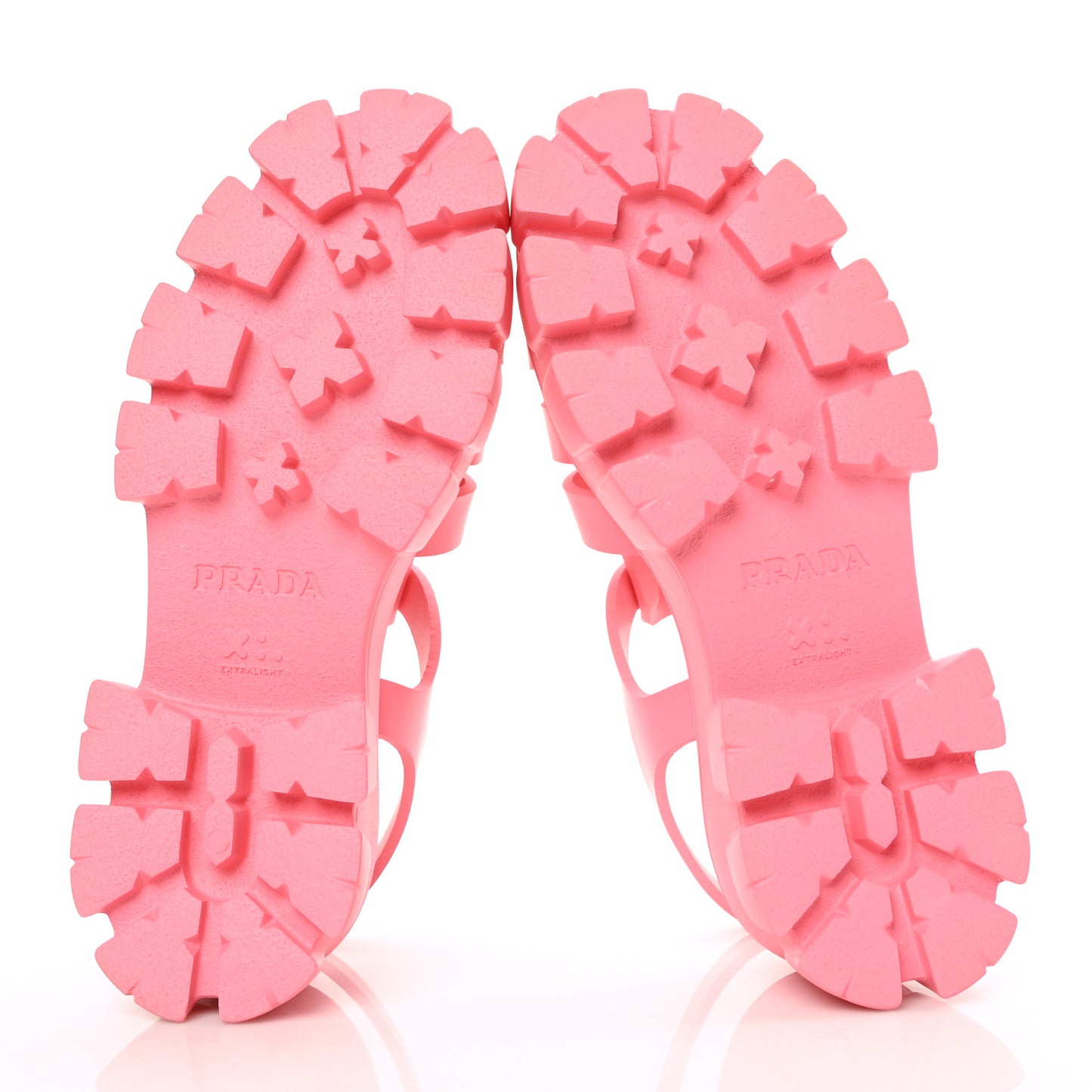 Foam Rubber Metal Triangle Logo Monolith 55mm Cage Sandals 41 Begonia