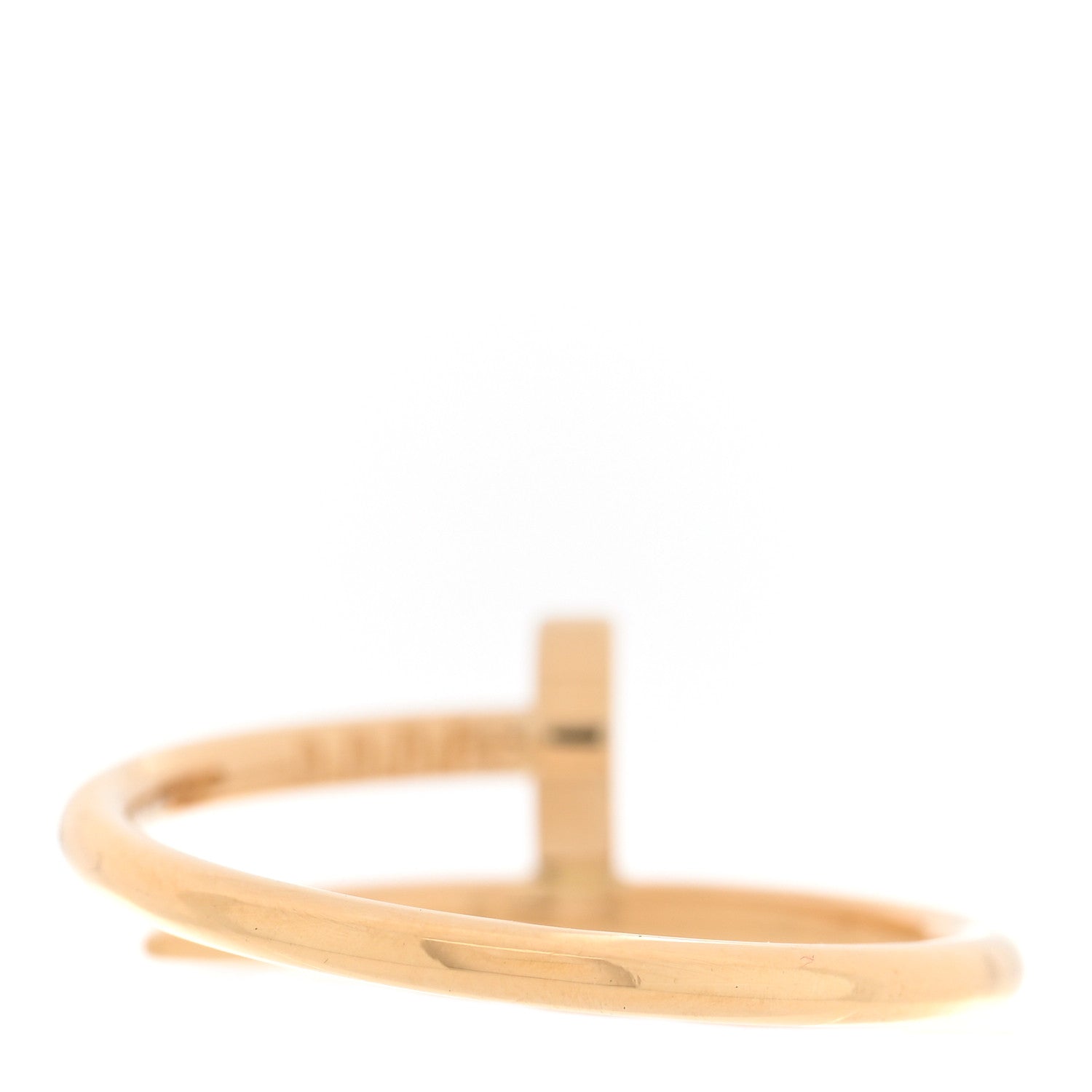 Cartier 18K Yellow Gold Small Juste Un Clou Ring 54 7 3 of 6